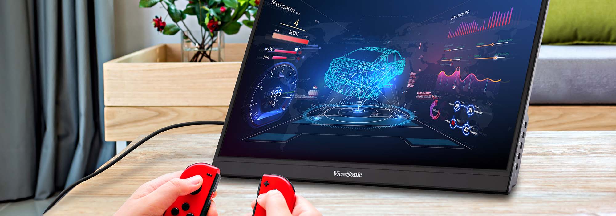 ViewSonic Introduces New Portable Monitor Designed for Mobile, PC and Console Gaming