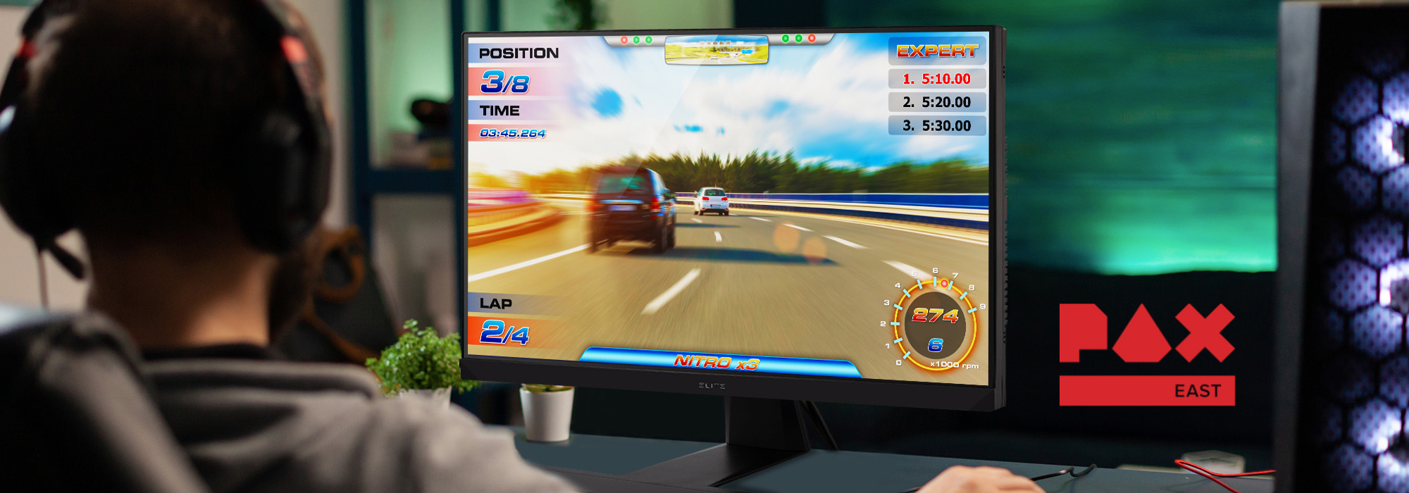 ViewSonic Showcases Breadth and Depth of ELITE Gaming Monitors at PAX East