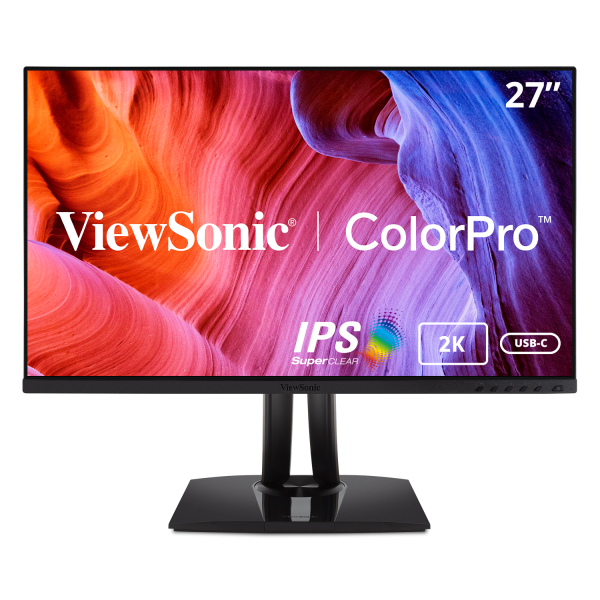 VP2756-2K - 27" ColorPro™ 1440p IPS Monitor with 60W USB C, sRGB and Pantone Validated product image